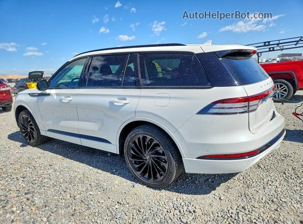 5LM5J7XC3RGL04724 2024 LINCOLN AVIATOR Белый Задняя левая четверть