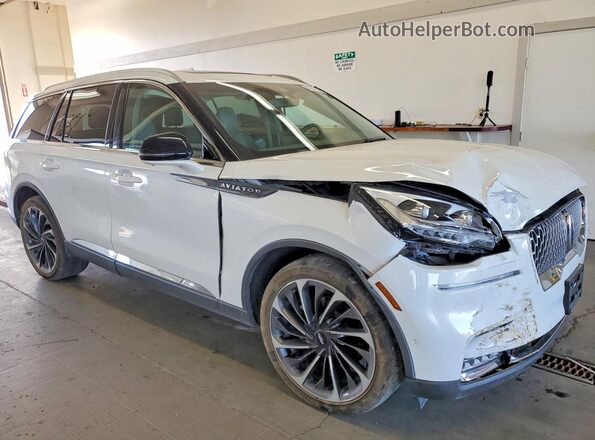 5LM5J7XC4LGL05484 2020 LINCOLN AVIATOR White Առջևի աջ