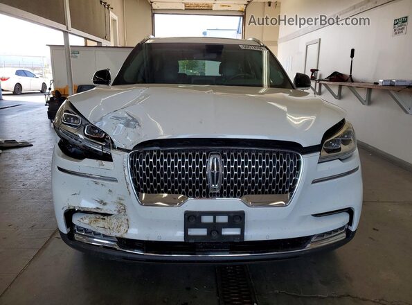5LM5J7XC4LGL05484 2020 LINCOLN AVIATOR White Դիմացի տեսք