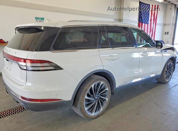 5LM5J7XC4LGL05484 2020 LINCOLN AVIATOR White Հետևի աջ