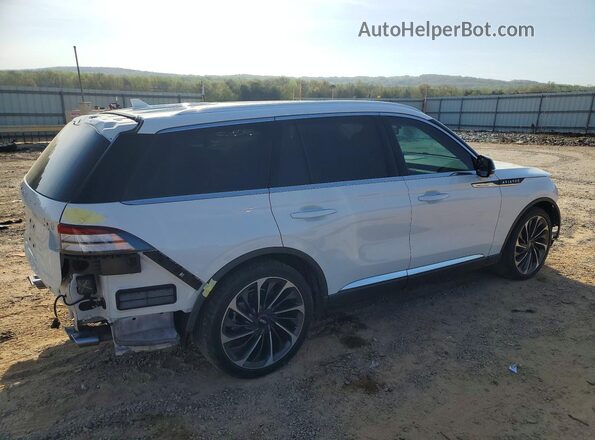 5LM5J7XC4LGL19482 2020 LINCOLN AVIATOR Белый Задняя правая четверть