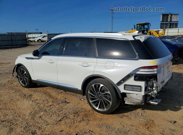 5LM5J7XC4LGL19482 2020 LINCOLN AVIATOR Белый Задняя левая четверть