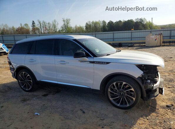 5LM5J7XC4LGL19482 2020 LINCOLN AVIATOR Белый Передняя правая четверть