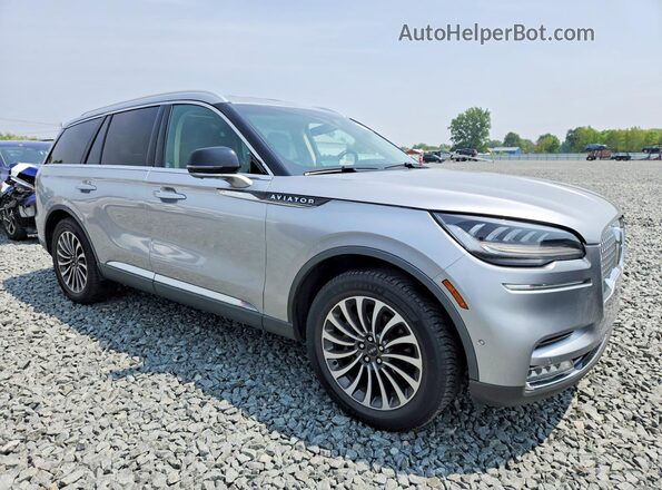 5LM5J7XC5LGL04571 2020 LINCOLN AVIATOR Silver Delantero derecho