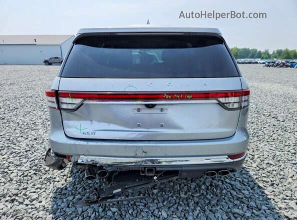 5LM5J7XC5LGL04571 2020 LINCOLN AVIATOR Silver Vista trasera