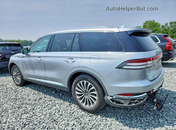 5LM5J7XC5LGL04571 2020 LINCOLN AVIATOR Silver Trasero izquierdo