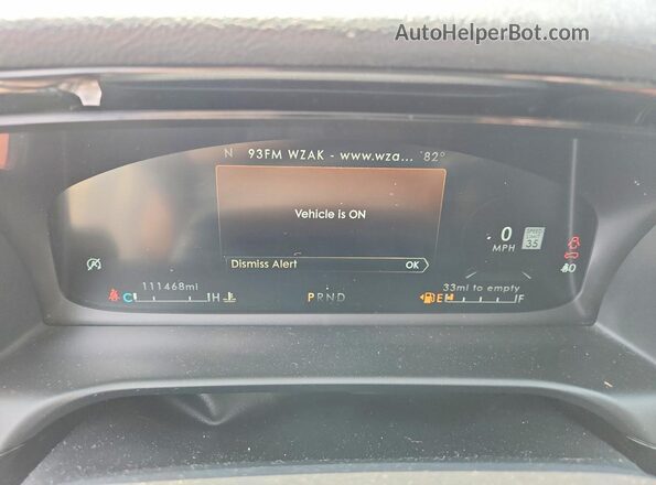 5LM5J7XC5LGL04571 2020 LINCOLN AVIATOR Silver Vista del cuadro de instrumentos