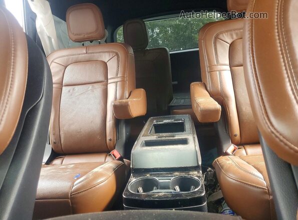5LM5J7XC5MGL15149 2021 LINCOLN AVIATOR Black Rear seats view