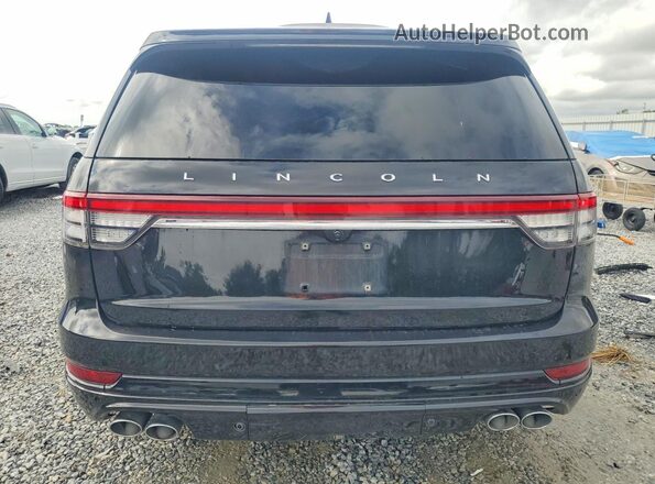 5LM5J7XC5MGL15149 2021 LINCOLN AVIATOR Black Rear view