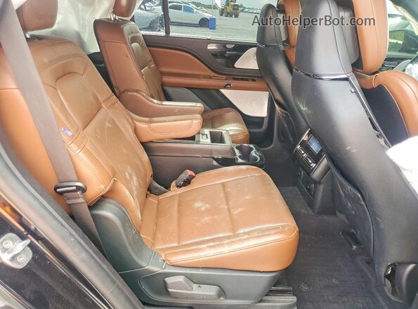 5LM5J7XC5MGL15149 2021 LINCOLN AVIATOR Black Rear interior view