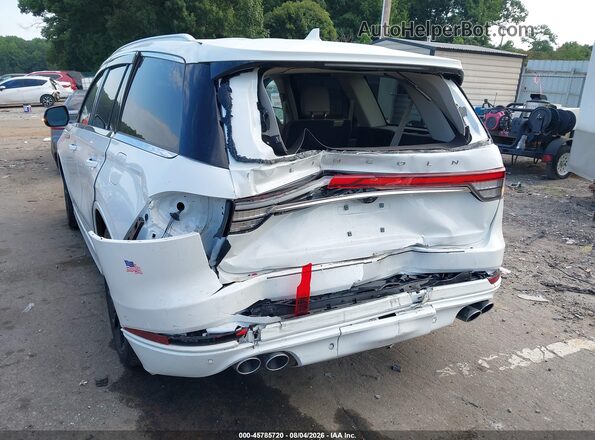 5LM5J7XC5NGL00992 2022 LINCOLN AVIATOR White წინა ხედი