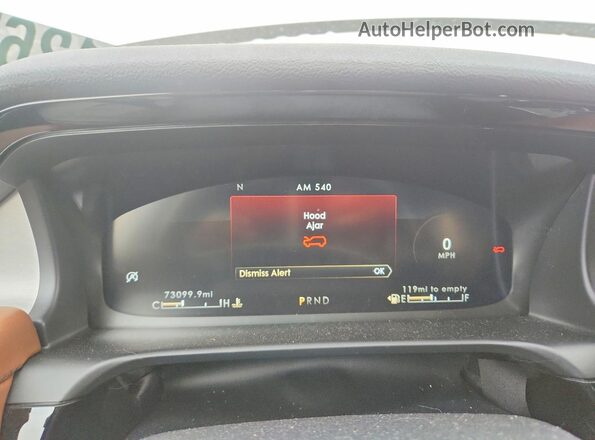 5LM5J7XC6MGL02121 2021 LINCOLN AVIATOR White Instrument cluster view