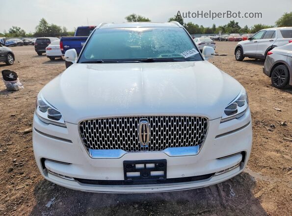 5LM5J7XC6MGL02121 2021 LINCOLN AVIATOR White Front view