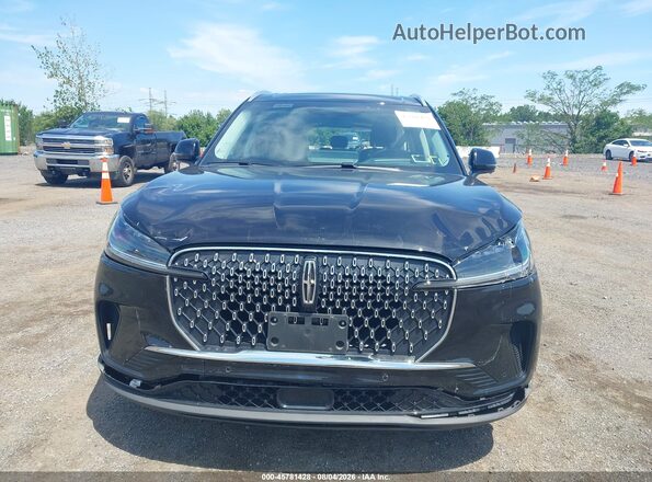 5LM5J7XC6SGL25394 2025 LINCOLN AVIATOR Black Սարքավորումների վահանակի տեսք
