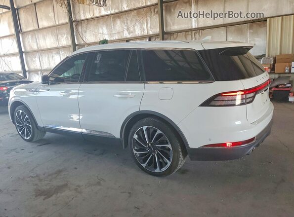 5LM5J7XC7LGL32632 2020 LINCOLN AVIATOR Белый Задняя левая четверть