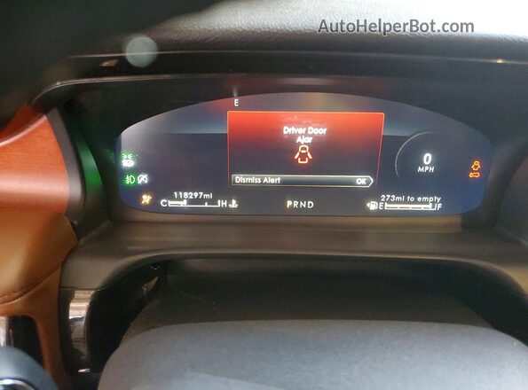 5LM5J7XC7LGL32632 2020 LINCOLN AVIATOR Белый Вид щитка приборов