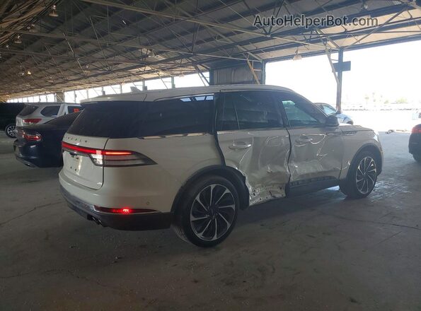 5LM5J7XC7LGL32632 2020 LINCOLN AVIATOR Белый Задняя правая четверть
