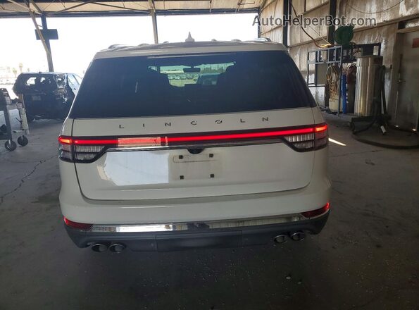 5LM5J7XC7LGL32632 2020 LINCOLN AVIATOR Белый Вид сзади