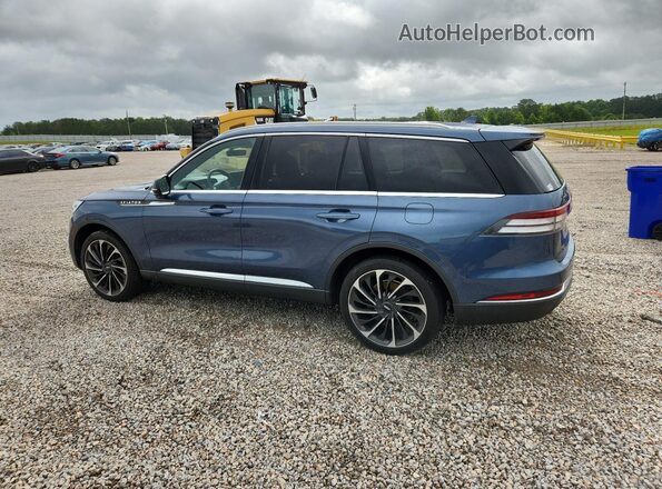 5LM5J7XC8LGL00613 2020 LINCOLN AVIATOR Blue Հետևի ձախ