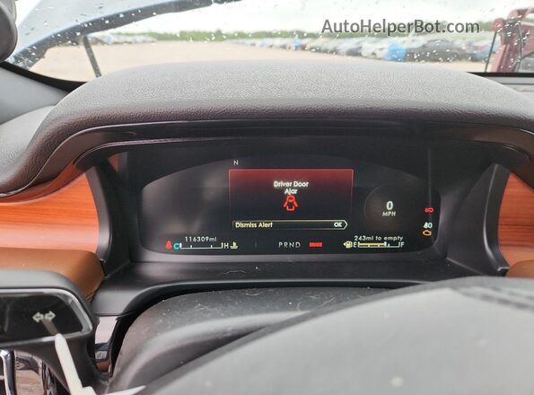 5LM5J7XC8LGL00613 2020 LINCOLN AVIATOR Blue Սարքավորումների վահանակի տեսք