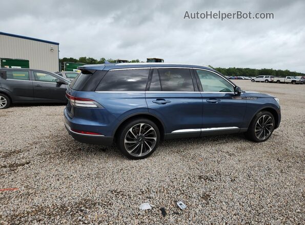 5LM5J7XC8LGL00613 2020 LINCOLN AVIATOR Blue Հետևի աջ