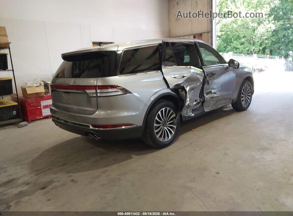5LM5J7XC8MGL03447 2021 LINCOLN AVIATOR Silver უკანა მარჯვენა