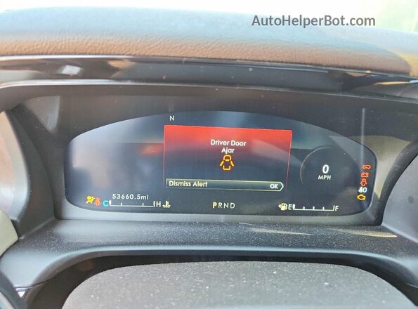 5LM5J7XC8NGL04938 2022 LINCOLN AVIATOR Burgundy Vista del cuadro de instrumentos