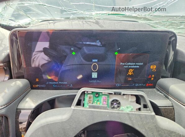 5LM5J7XC8SGL08810 2025 LINCOLN AVIATOR Синий Вид щитка приборов