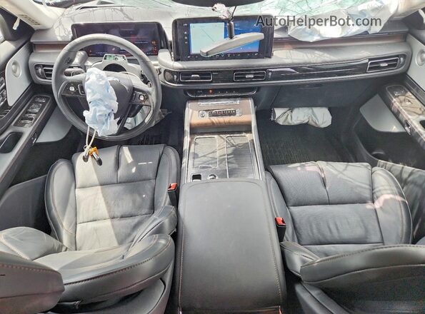 5LM5J7XC8SGL08810 2025 LINCOLN AVIATOR Синий Вид панели приборов
