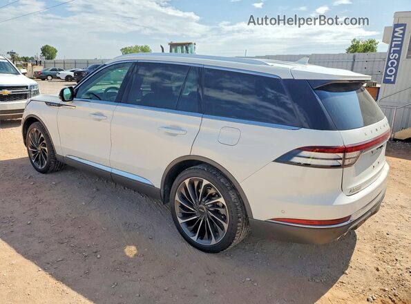 5LM5J7XC9LGL01608 2020 LINCOLN AVIATOR Белый Задняя левая четверть