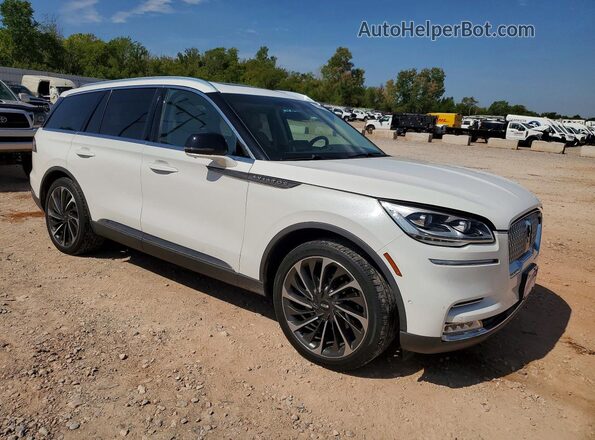 5LM5J7XC9LGL01608 2020 LINCOLN AVIATOR Белый Передняя правая четверть