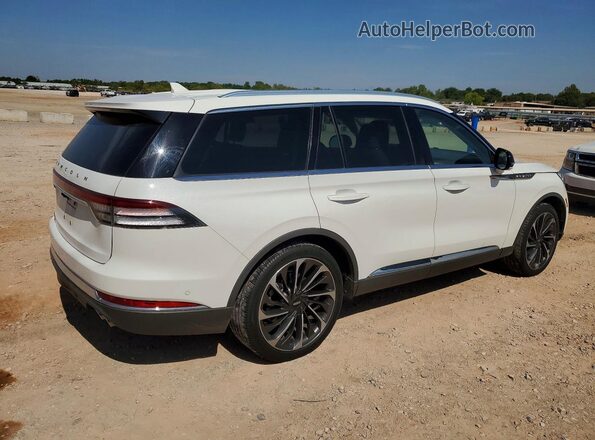 5LM5J7XC9LGL01608 2020 LINCOLN AVIATOR Белый Задняя правая четверть