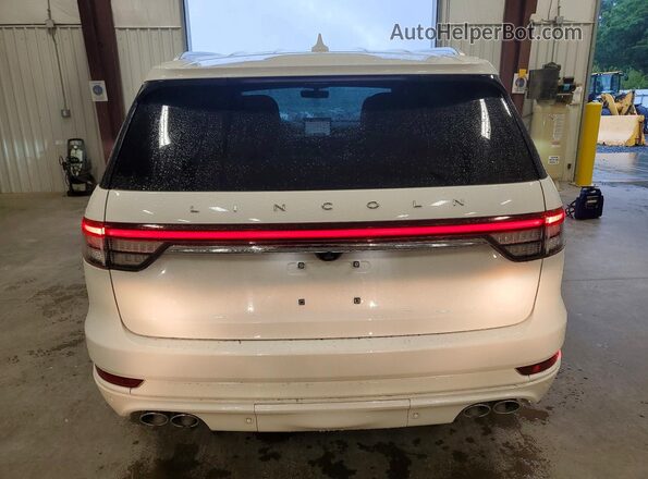 5LM5J7XC9NGL01563 2022 LINCOLN AVIATOR White უკანა ხედი