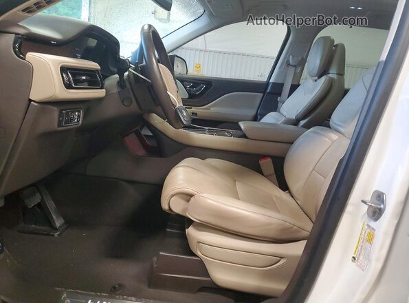 5LM5J7XC9NGL01563 2022 LINCOLN AVIATOR White წინა სალონის ხედი