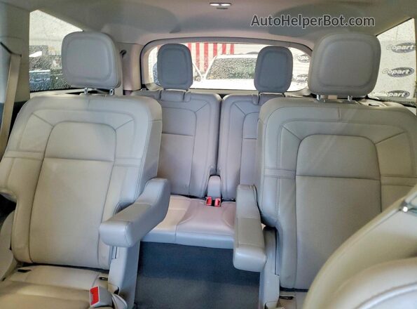 5LM5J7XC9NGL01563 2022 LINCOLN AVIATOR White უკანა სავარძლების ხედი