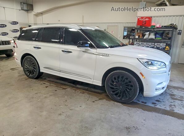 5LM5J7XC9NGL01563 2022 LINCOLN AVIATOR White წინა მარჯვენა