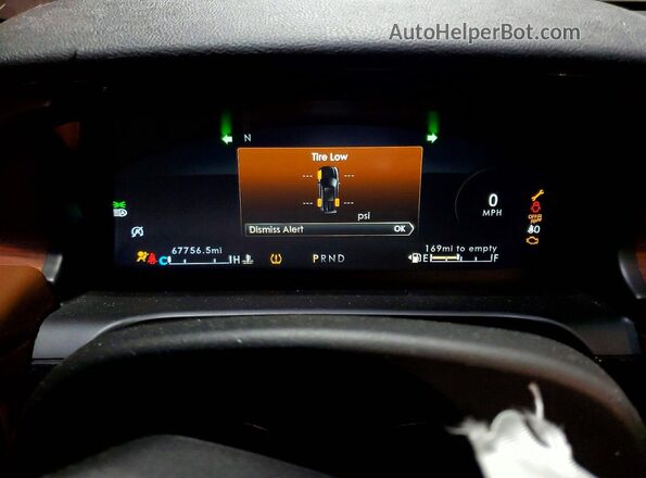 5LM5J7XC9NGL07489 2022 LINCOLN AVIATOR Burgundy Вид щитка приладів