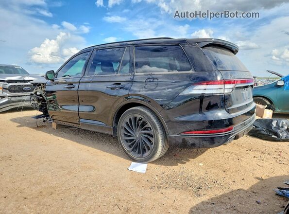 5LM5J7XC9PGL09519 2023 LINCOLN AVIATOR Black Հետևի ձախ
