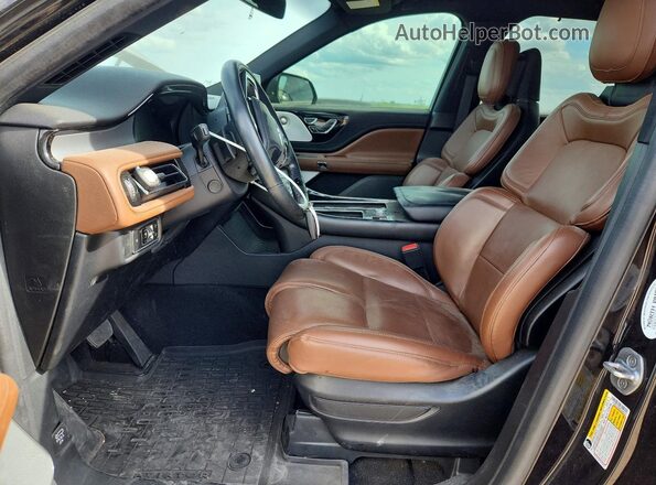 5LM5J7XC9PGL09519 2023 LINCOLN AVIATOR Black Սալոնի դիմացի տեսք