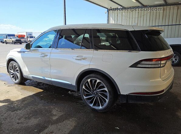 5LM5J7XCXLGL04405 2020 LINCOLN AVIATOR White უკანა მარცხენა