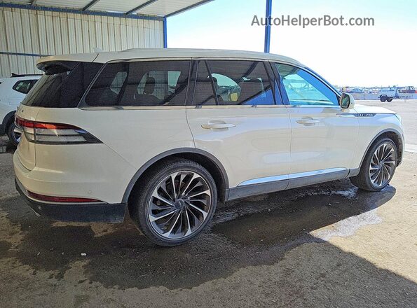 5LM5J7XCXLGL04405 2020 LINCOLN AVIATOR White უკანა მარჯვენა