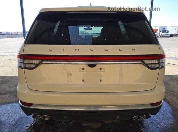 5LM5J7XCXLGL04405 2020 LINCOLN AVIATOR White უკანა ხედი