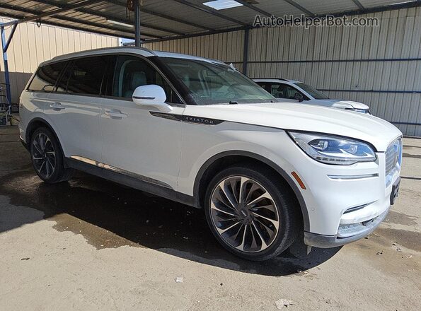 5LM5J7XCXLGL04405 2020 LINCOLN AVIATOR White 