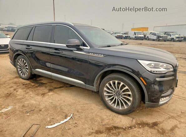 5LM5J7XCXLGL34732 2020 LINCOLN AVIATOR Black Delantero derecho