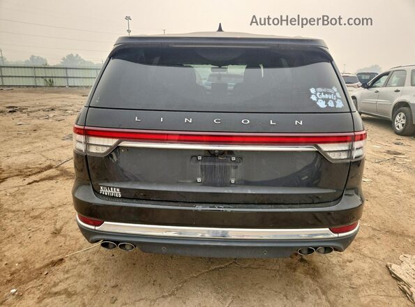 5LM5J7XCXLGL34732 2020 LINCOLN AVIATOR Black Vista trasera
