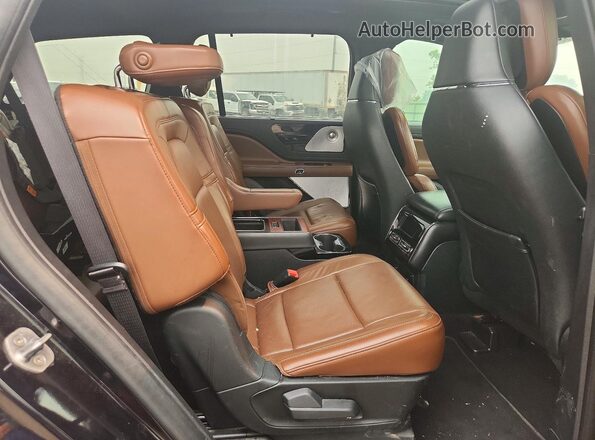 5LM5J7XCXLGL34732 2020 LINCOLN AVIATOR Black Vista de los asientos traseros