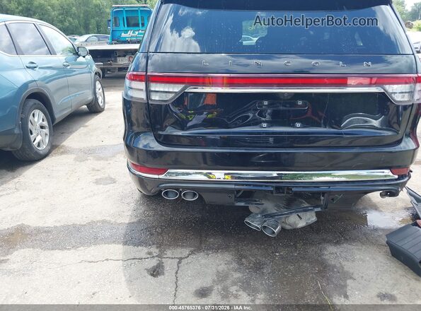 5LM5J9XC3NGL20895 2022 LINCOLN AVIATOR Black Դիմացի տեսք