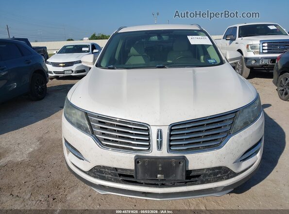 5LMCJ1C90JUL19539 2018 LINCOLN MKC White Вид щитка приладів