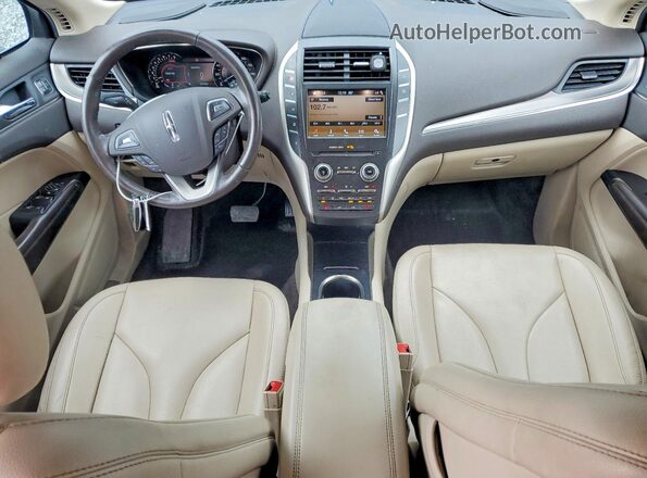 5LMCJ1C91HUL62877 2017 LINCOLN MKC Blue Widok deski rozdzielczej