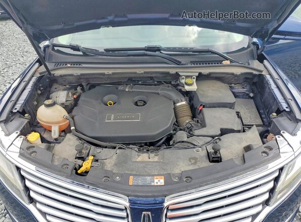 5LMCJ1C91HUL62877 2017 LINCOLN MKC Blue Widok komory silnika